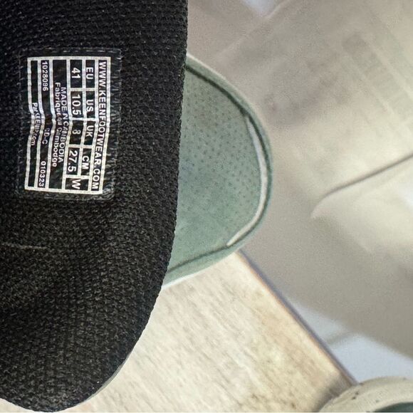 Keen Men's Green Athletic Shoes - Picture 7 of 8